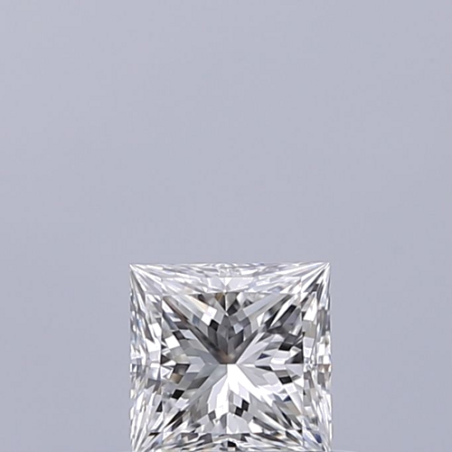 0.33 carat F-VVS2 Natūralus Princess Deimantas (1)