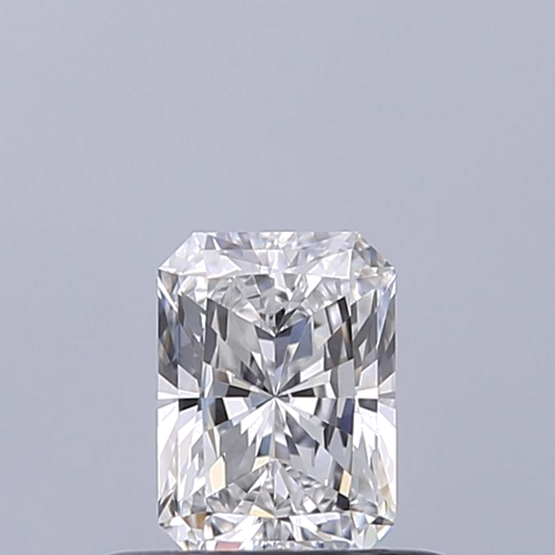 0.42 carat D-VVS2 Natūralus Radiant Deimantas (1)