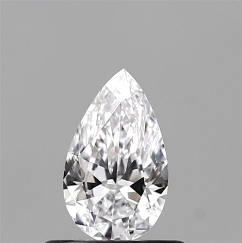 0.4 carat D-IF Natūralus Pear Deimantas (1)