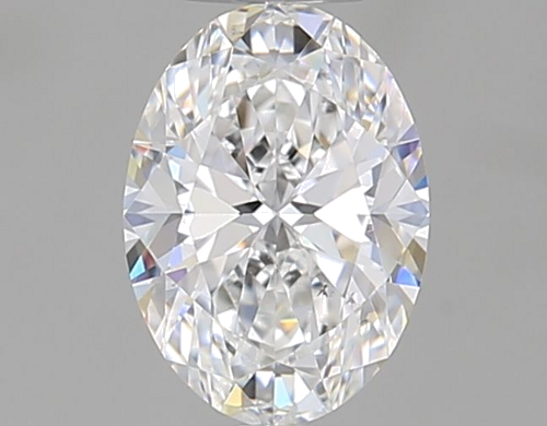 0.5 carat E-SI1 Natūralus Oval Deimantas (1)