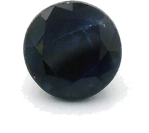 0.6 carat BLUE Round Safyras (1)