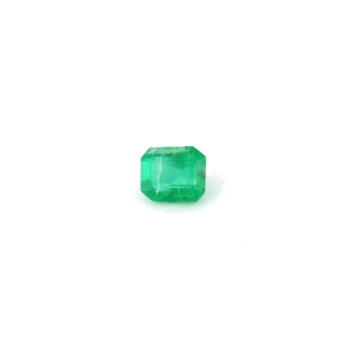 0.46 carat GREEN STEP cut Octagonal Smaragdas (1)