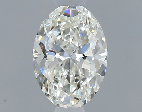 0.46 carat I-VS2 Natūralus Oval Deimantas (1)