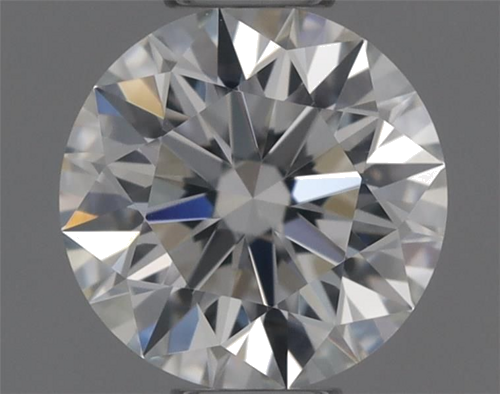 0.37 carat G-VVS2 Excellent cut Natūralus Round Deimantas (1)