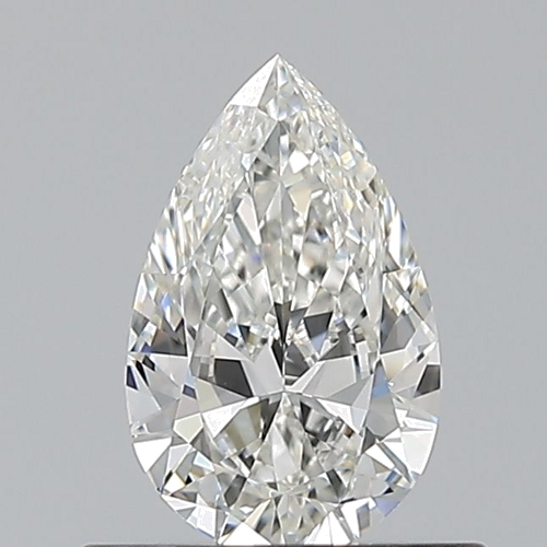 0.51 carat G-IF Natūralus Pear Deimantas (1)