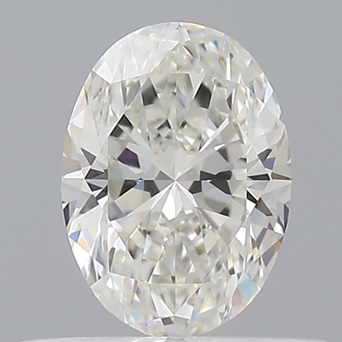 0.5 carat H-IF Natūralus Oval Deimantas (1)