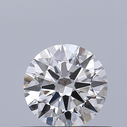 0.5 carat E-VVS2 Excellent cut Natūralus Round Deimantas (1)