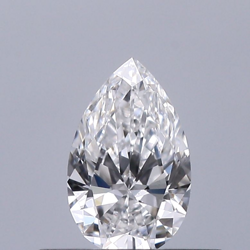 0.3 carat D-VS2 Natūralus Pear Deimantas (1)