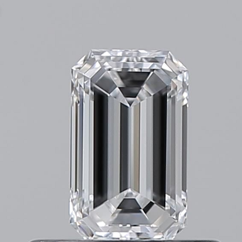 0.5 carat D-VVS2 Natūralus Emerald Deimantas (1)
