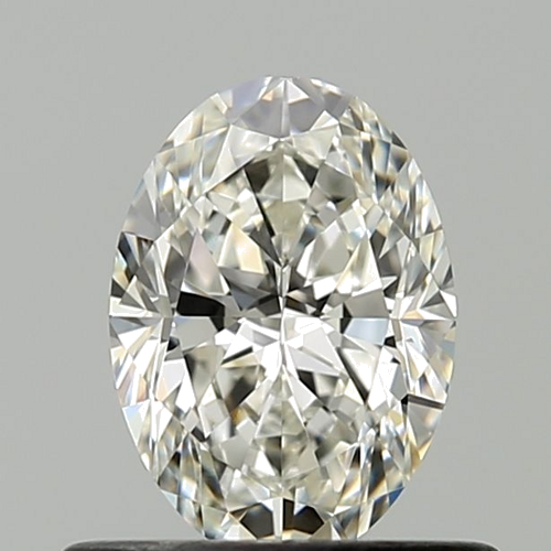 0.6 carat H-VS2 Natūralus Oval Deimantas (1)