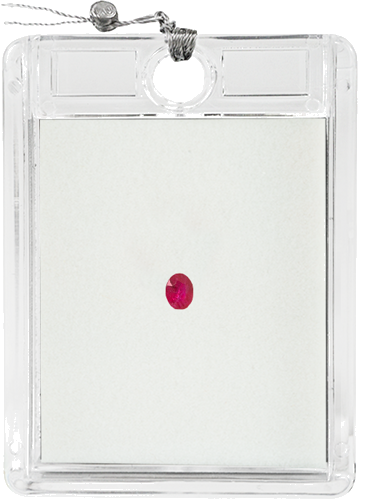 0,25 ct. Ruby Oval F.H (1)