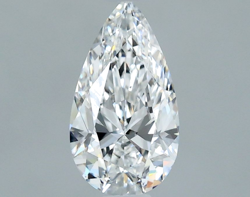 0.64 carat D-VS2 Natūralus Pear Deimantas (1)