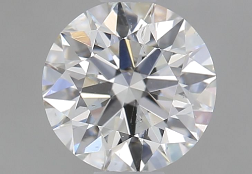 0.58 carat G-SI2 Excellent cut Natūralus Round Deimantas (1)
