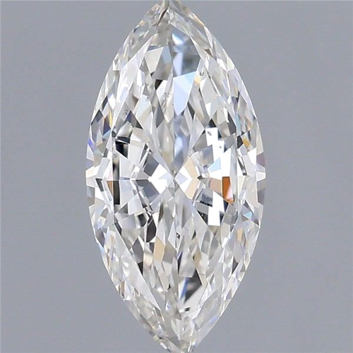 0.5 carat H-SI1 Natūralus Marquise Deimantas (1)