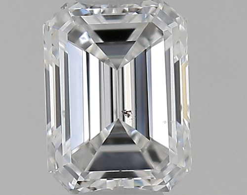 0.46 carat E-SI1 Natūralus Emerald Deimantas (1)