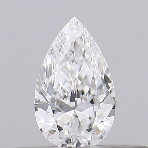 0.16 carat E-VS1 Natūralus Pear Deimantas (1)