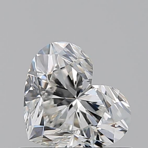 0.6 carat H-SI1 Natūralus Heart Deimantas (1)