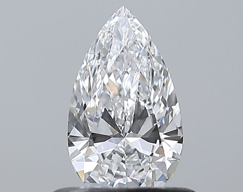 0.51 carat D-VVS1 Natūralus Pear Deimantas (1)