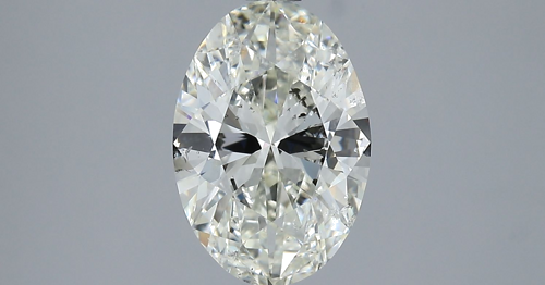 1.9 carat J-SI2 Natūralus Oval Deimantas (1)