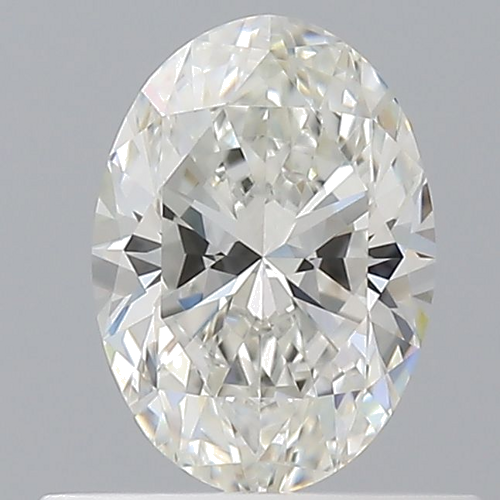 0.5 carat G-VVS1 Natūralus Oval Deimantas (1)