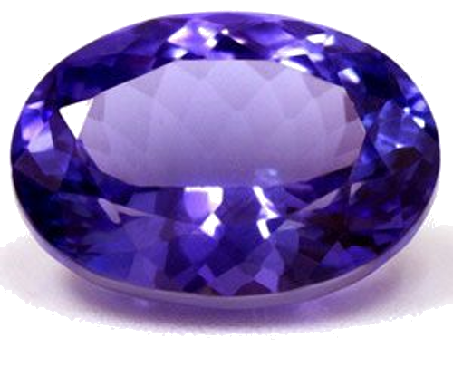 5.8 carat BLUE Oval Tanzanite (1)