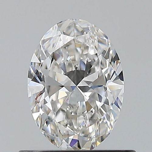 0.59 carat G-VVS1 Natūralus Oval Deimantas (1)