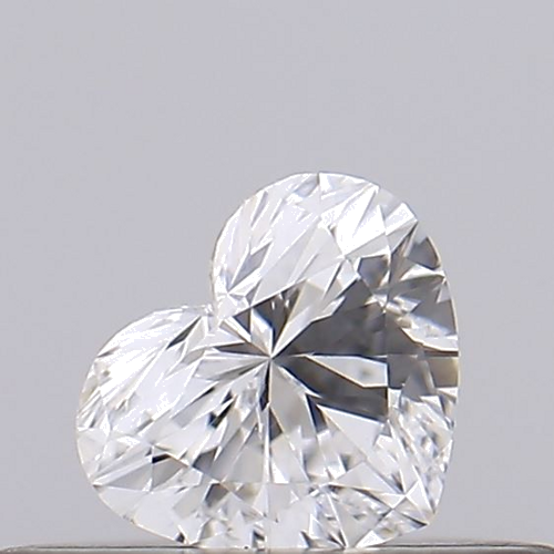0.18 carat F-SI1 Natūralus Heart Deimantas (1)