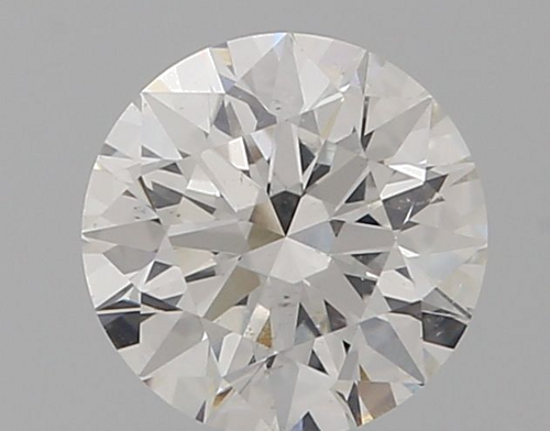 0.64 carat F-SI2 Excellent cut Natūralus Round Deimantas (1)