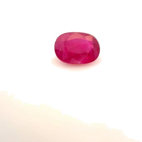 1.05 carat RED Oval Rubinas (1)
