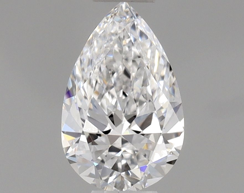 0.4 carat D-IF Natūralus Pear Deimantas (1)