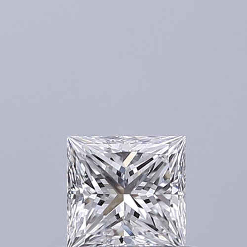 0.4 carat D-VVS1 Natūralus Princess Deimantas (1)