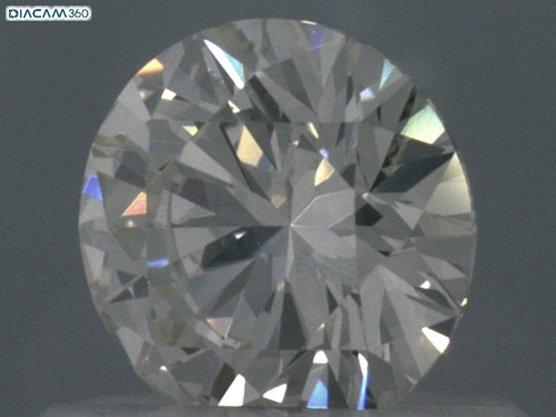 0.52 carat J-SI2 Excellent cut Natūralus Round Deimantas (1)
