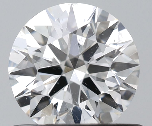0.6 carat G-SI2 Excellent cut Natūralus Round Deimantas (1)