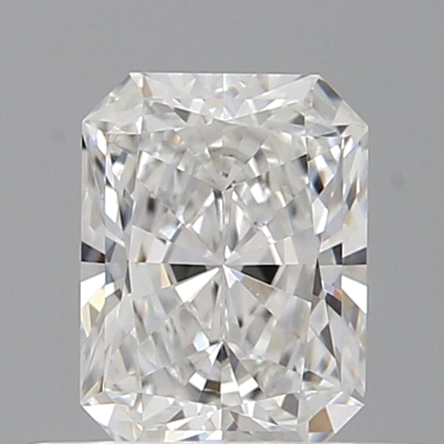 0.52 carat E-VVS1 Natūralus Radiant Deimantas (1)
