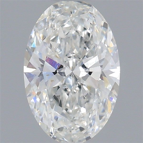 0.53 carat D-VS1 Natūralus Oval Deimantas (1)