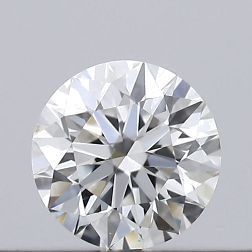 0.18 carat F-VVS1 Excellent cut Natūralus Round Deimantas (1)