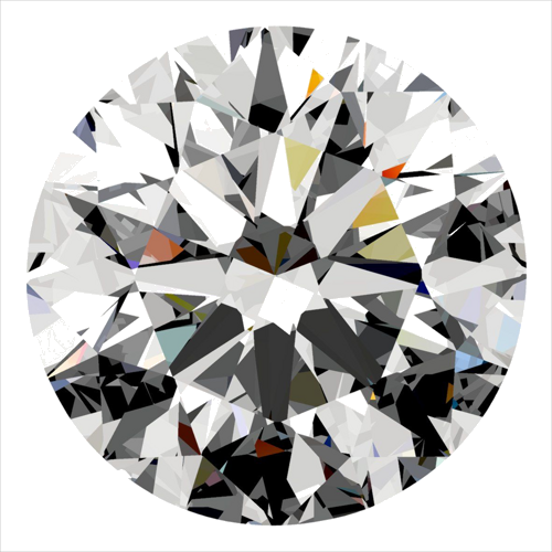 0.31 carat F-SI2 Excellent cut Natūralus Round Deimantas (1)
