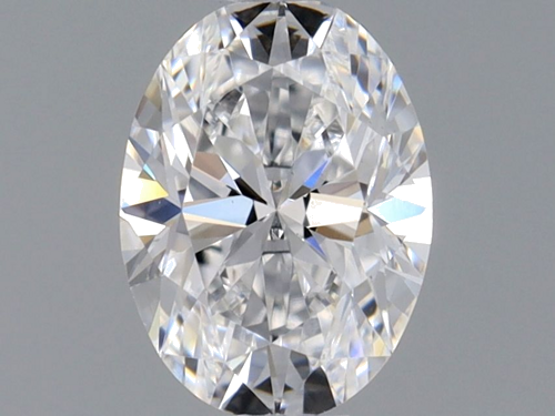 0.39 carat D-SI1 Natūralus Oval Deimantas (1)