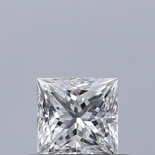 0.31 carat D-VVS1 Natūralus Princess Deimantas (1)