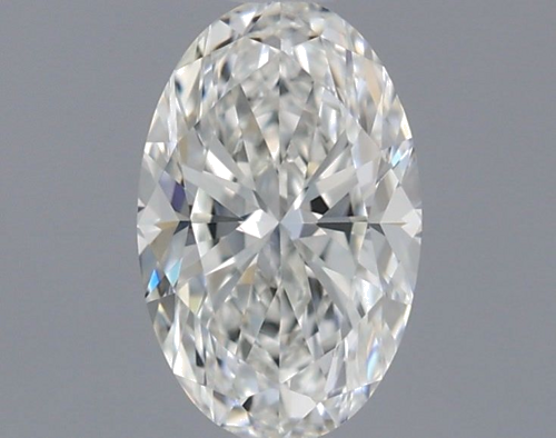 0.57 carat H-VVS2 Natūralus Oval Deimantas (1)