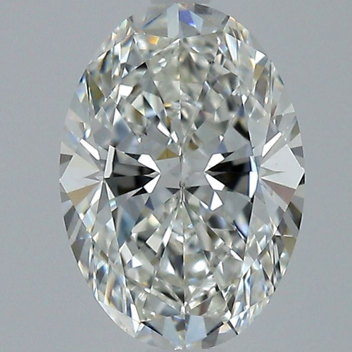 1.81 carat H-SI1 Natūralus Oval Deimantas (1)