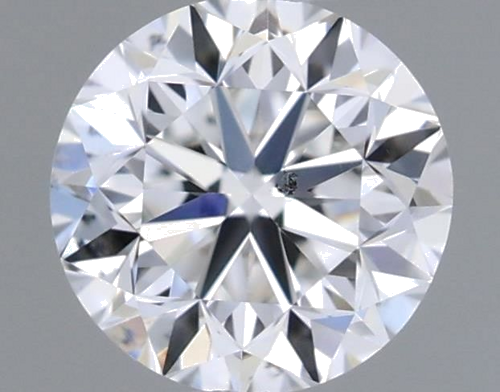 0.31 carat F-SI1 GD cut Natūralus Round Deimantas (1)