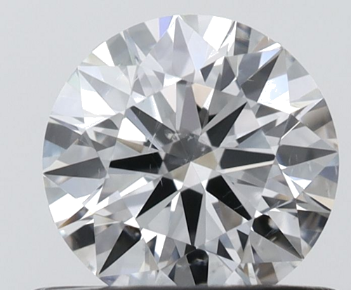 0.55 carat F-SI2 Excellent cut Natūralus Round Deimantas (1)