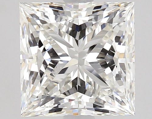 1.9 carat I-VS2 Natūralus Princess Deimantas (1)