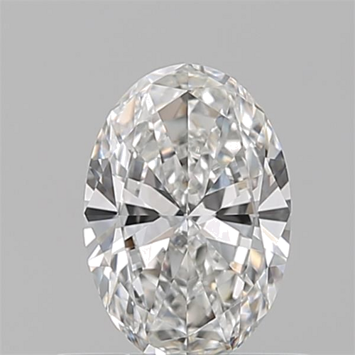 0.5 carat F-VS1 Natūralus Oval Deimantas (1)