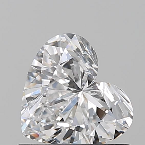 0.6 carat E-VS2 Natūralus Heart Deimantas (1)