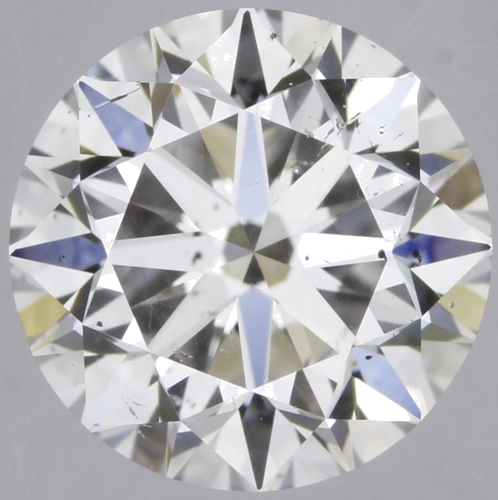 0.91 carat D-SI2 Very Good cut Natūralus Round Deimantas (1)