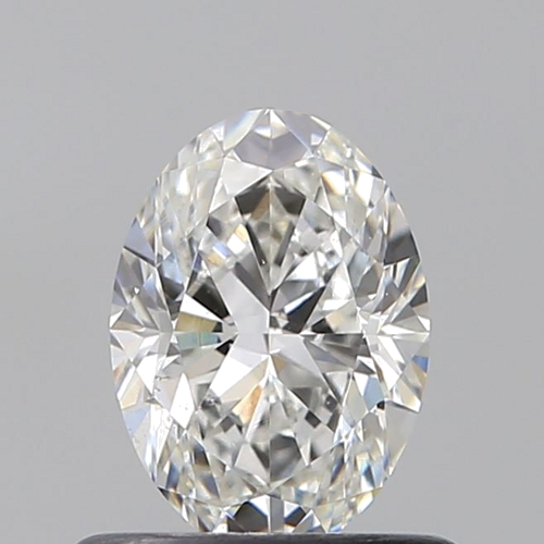 0.6 carat G-VS2 Natūralus Oval Deimantas (1)