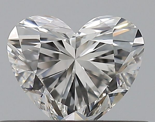 0.42 carat G-VS1 Natūralus Heart Deimantas (1)