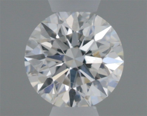 0.32 carat F-VVS2 Excellent cut Natūralus Round Deimantas (1)